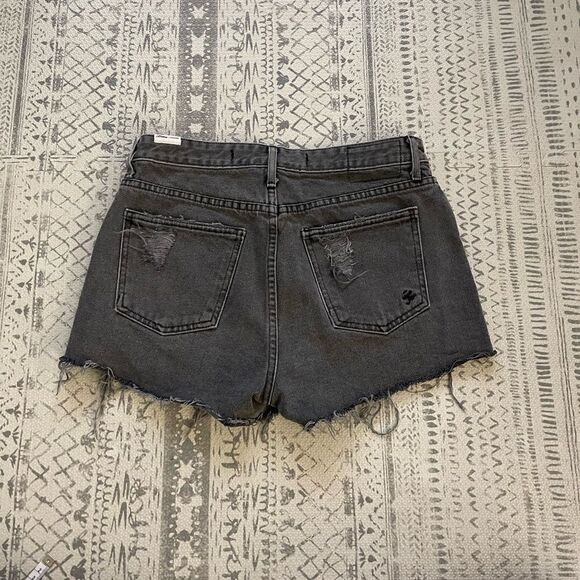 Lovers +‎ Friends distressed gray denim shorts 27 - Picture 5 of 8